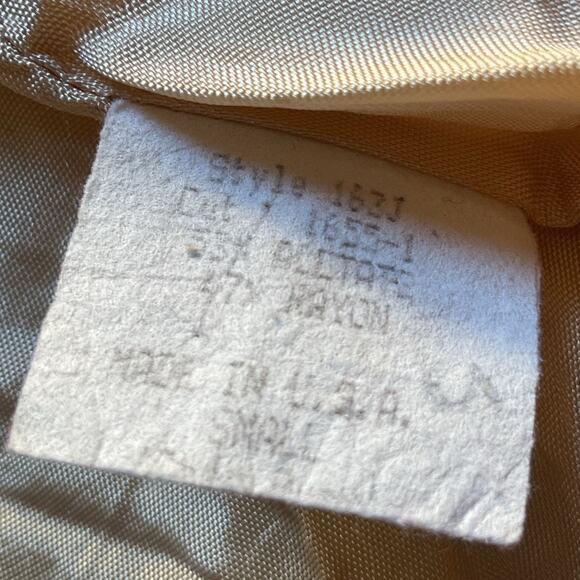 Vintage Marabou Cream Lace Beaded Vest Women’s Small  Festival Boho - Picture 6 of 7